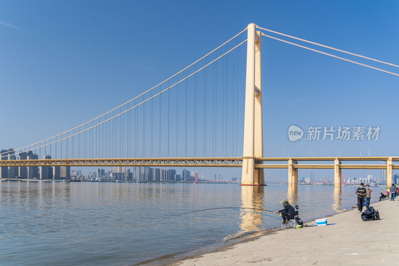 武汉洪山江滩公园风景