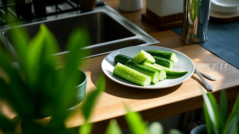 新鲜黄瓜蔬菜