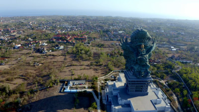 印尼巴厘岛神鹰广场航拍