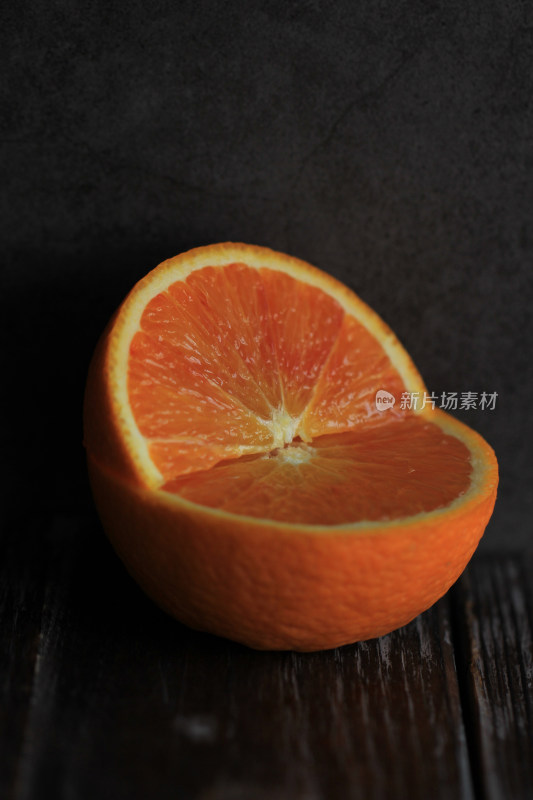 水果切面 桔子 橙子 有机食品