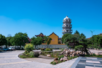 扬州凤凰岛国家湿地公园敕赐护国禅寺