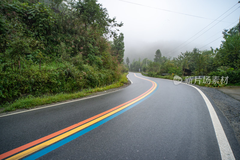 湖南紫鹊界景区公路