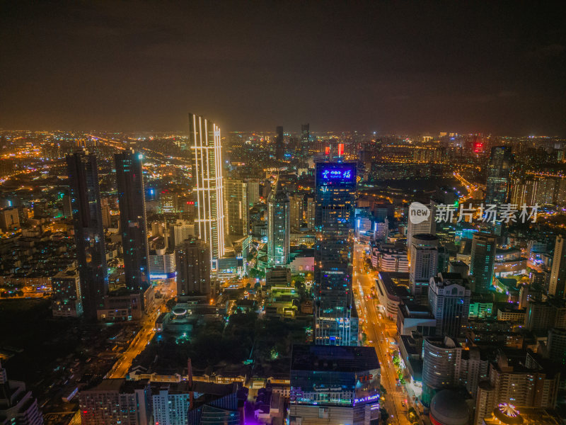 江苏无锡城市夜景无锡大景