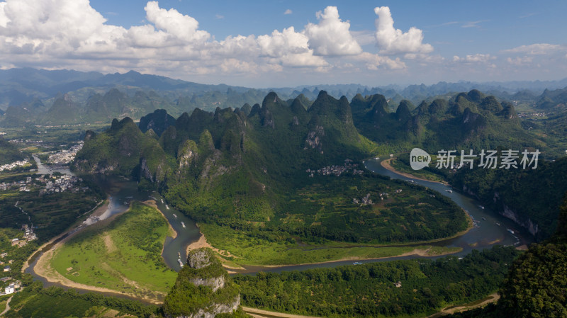 广西 桂林山水 漓江风光 下龙风光