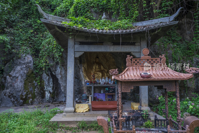 杭州凤凰山景区凤凰池风景