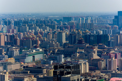 在中央电视塔上俯瞰城市风景-DSC_8060