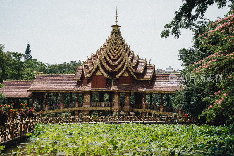 西双版纳曼听御花园景区