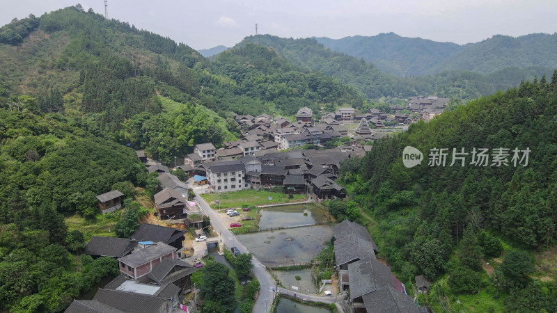 湖南怀化通道皇都侗民族文化村