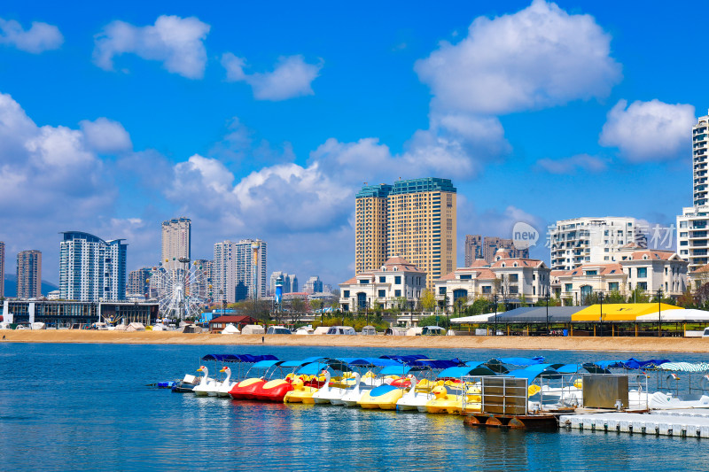 大连星海湾场沙滩浴场