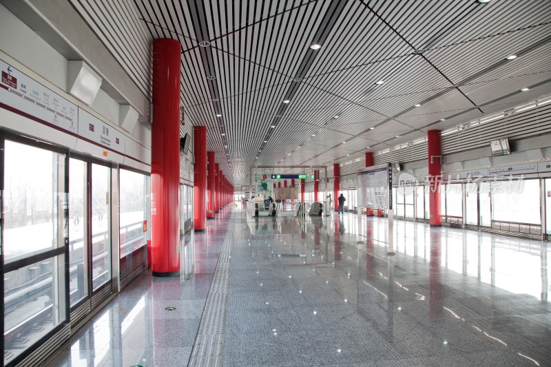北京市地铁17号线国际展览中心站