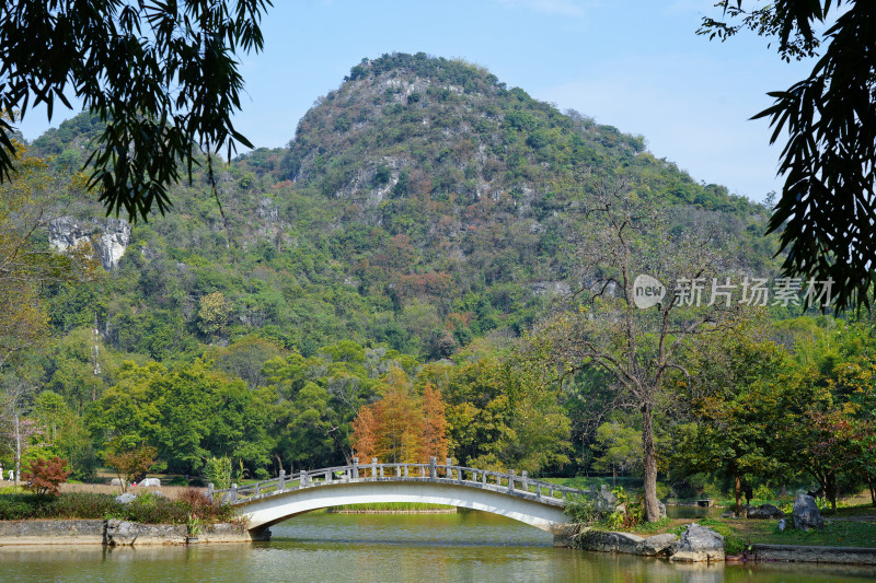 柳州龙潭公园，镜湖