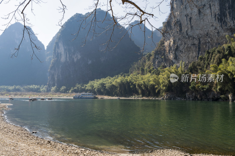 阳朔兴坪漓江山水风光