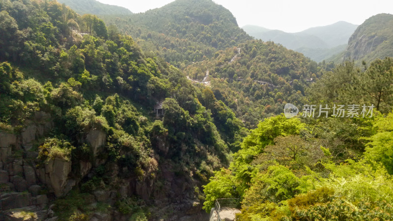 山林自然风光全景