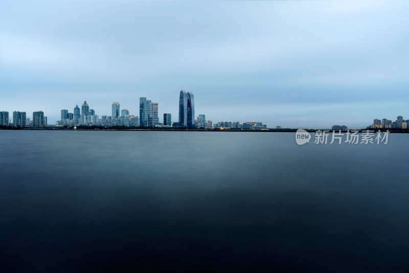 苏州金鸡湖城市景观