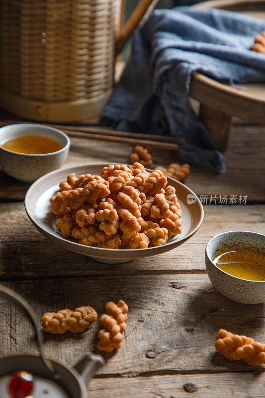 古早味红糖小麻花酥