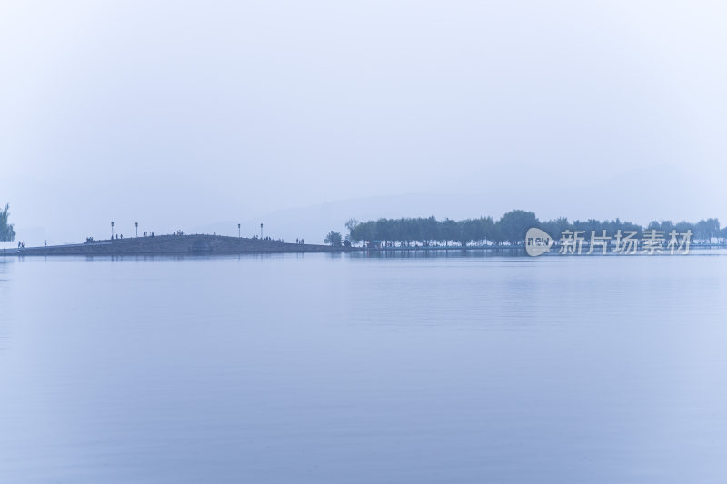 杭州西湖白堤风景