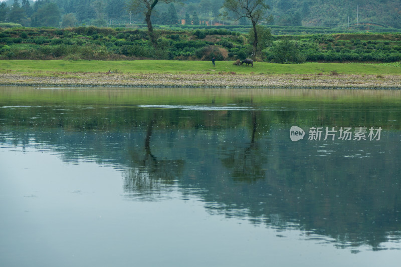 宁静的古村