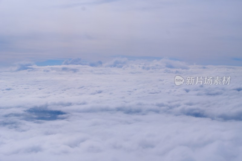 飞机上拍的云景