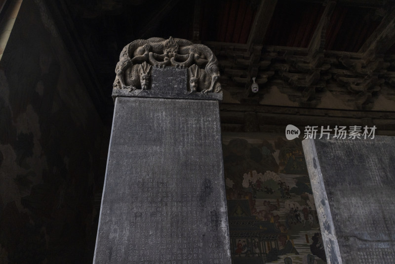 山西大同金代古寺善化寺古建筑