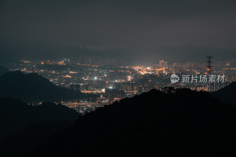 中山神湾丫髻山山顶风光