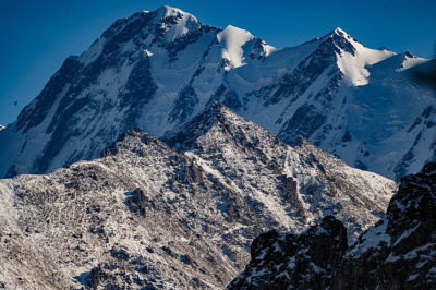 冬季的天山天池