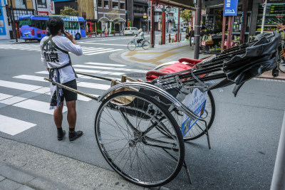 日本东京银座街景