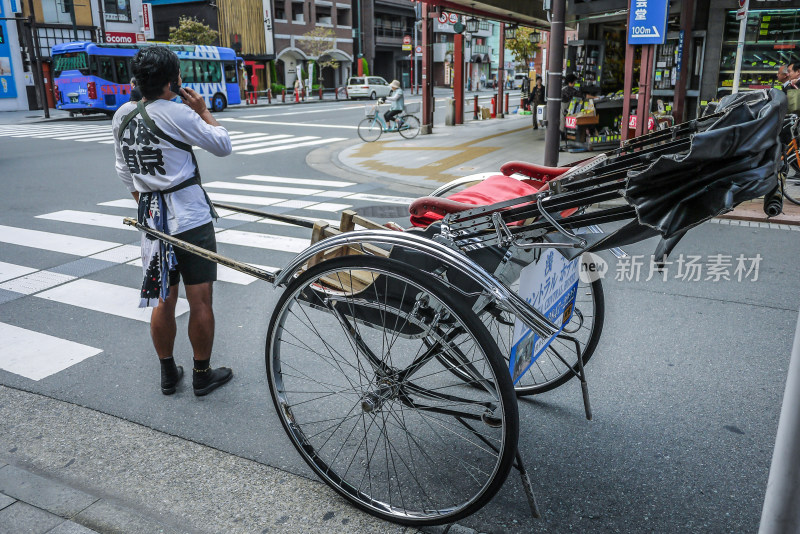 日本东京银座街景