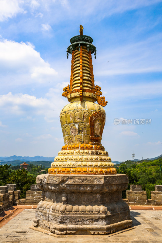 河北省承德市全国重点文物保护单位普乐寺