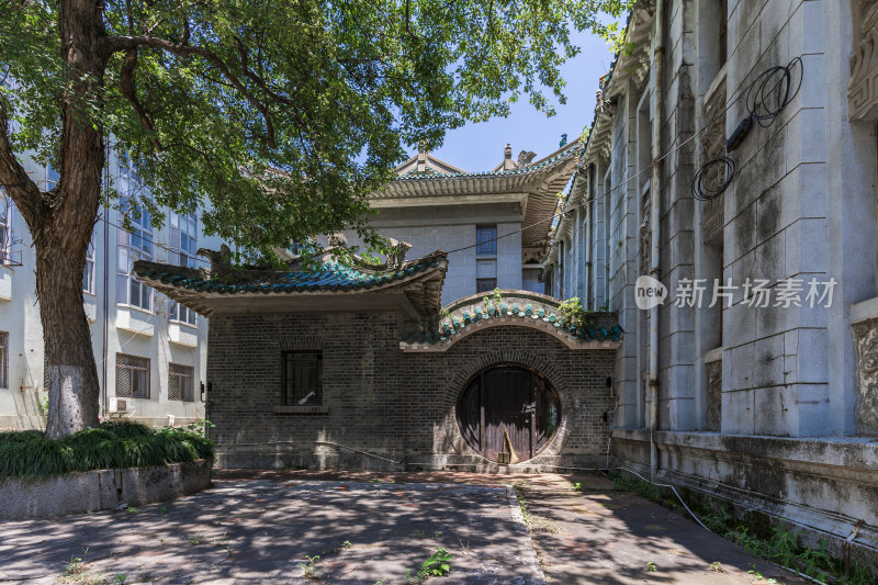 武汉湖北省立图书馆旧址风景