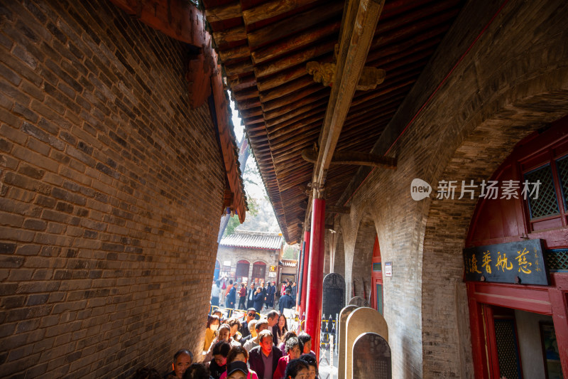 山西临汾隰县小西天景区悬塑艺术最后的绝唱