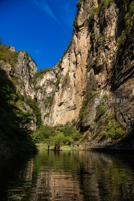 太行山大峡谷的壮丽风光