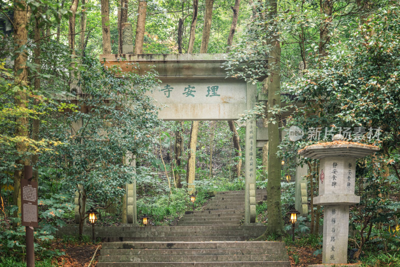 浙江杭州西湖风景名胜区-理安寺