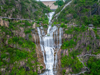 浙江省台州市天台县天台山大瀑布琼台景区