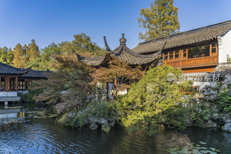 杭州西湖郭庄清代私家园林建筑