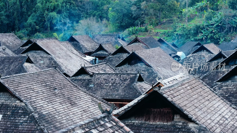 云南景迈山糯干古寨