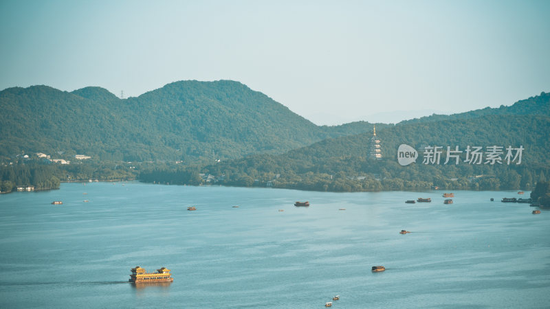 杭州西湖宝石山风景区