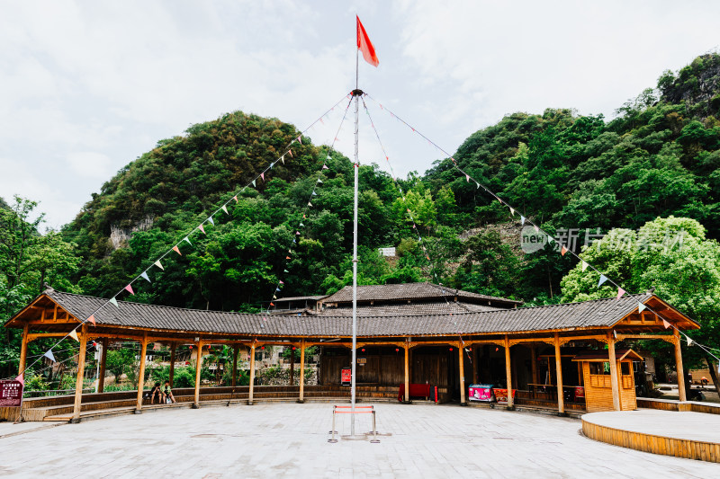 安顺格凸河风景区大河苗寨