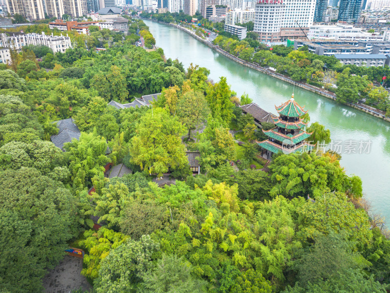 四川成都望江楼公园