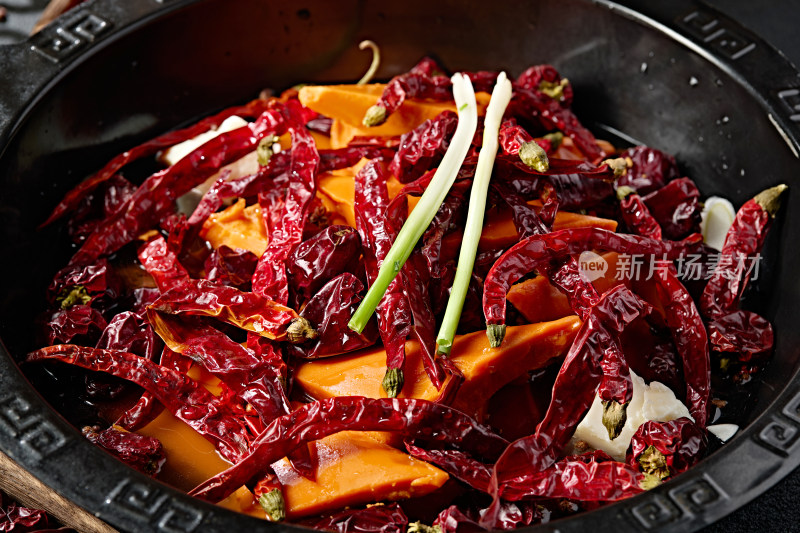 重庆传统牛油麻辣火锅汤底