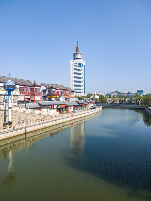 山东济宁古运河东大寺竹竿巷景观