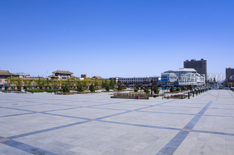 内蒙古锡林郭勒盟锡林浩特贝子庙城市广场
