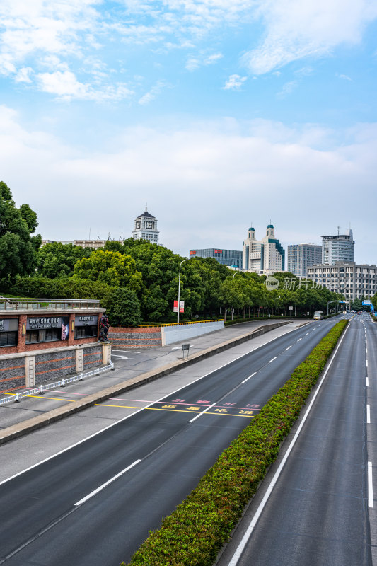 上海科技馆街景