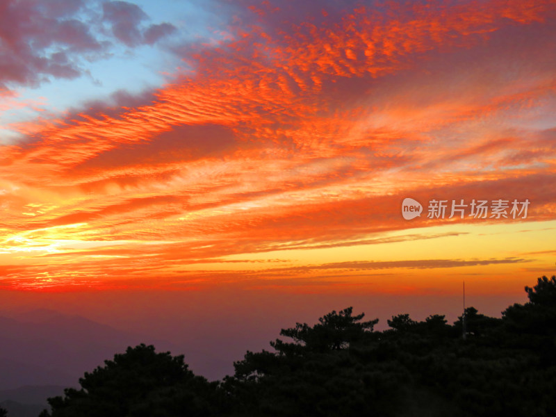 中国安徽黄山旅游风光