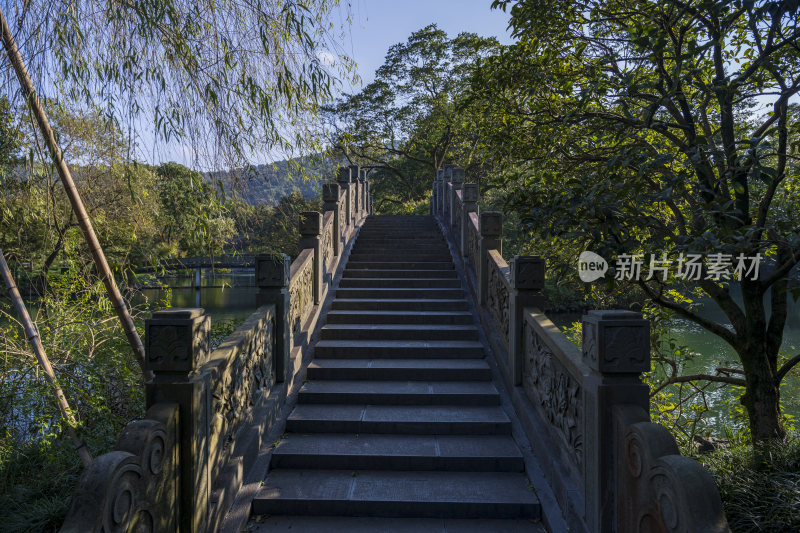 杭州西湖花港观鱼风景