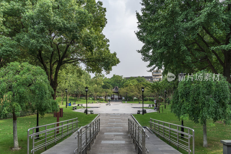 杭州萧山江寺公园古园林