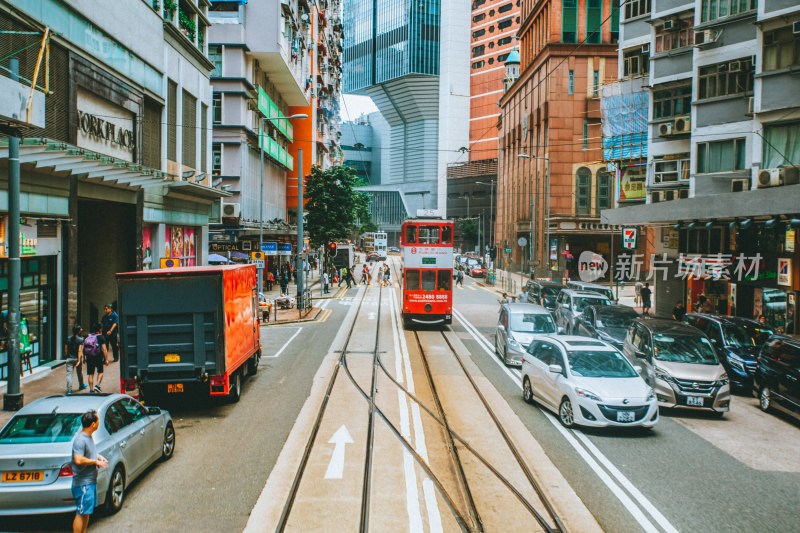 香港中环城市风光