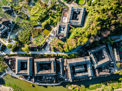 中国福建土楼永定景区