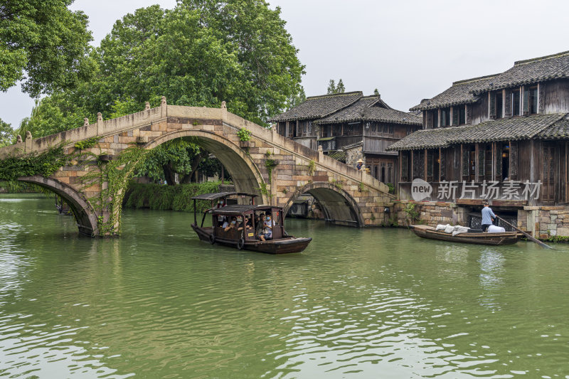 浙江嘉兴乌镇西栅古街道江南水乡