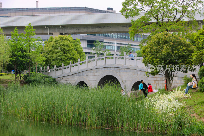 武汉码头潭文化遗址公园标志性建筑