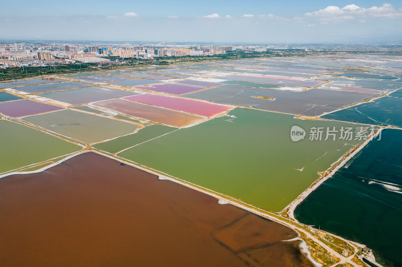 运城七彩盐湖景区